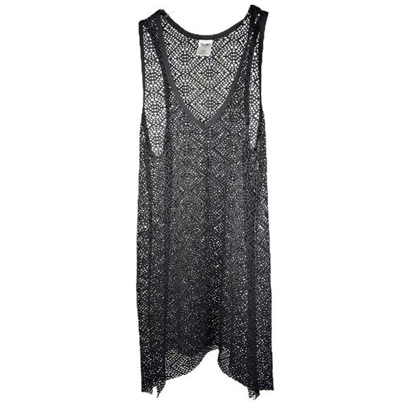 2/$30 Mossimo Large Black Swim Coverup Beach Pool Vacation - Picture 1 of 3
